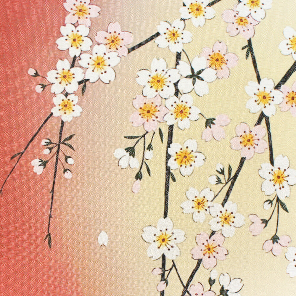 日本製 Tokusen Japanese Pattern Noren 85 x 150cm 麻布門簾 (明月垂櫻) (預訂)