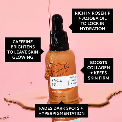 UpCircle Beauty - 含咖啡萃取物有機臉部油