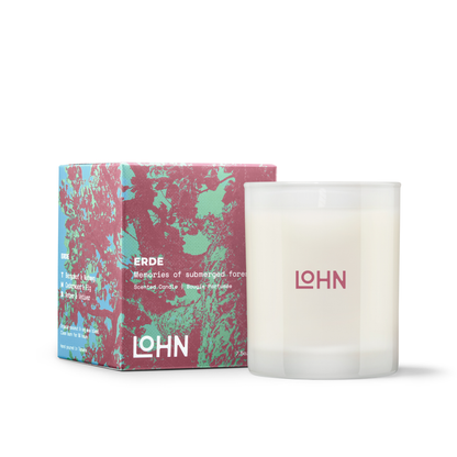 LOHN ERDE 7.5oz蠟燭 - 琥珀和香根草 (Amber & Vetiver) (預購)