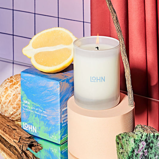 LOHN JURA 7.5oz蠟燭 - 橘子和檀香 (Orange & Sandalwood) (預購)