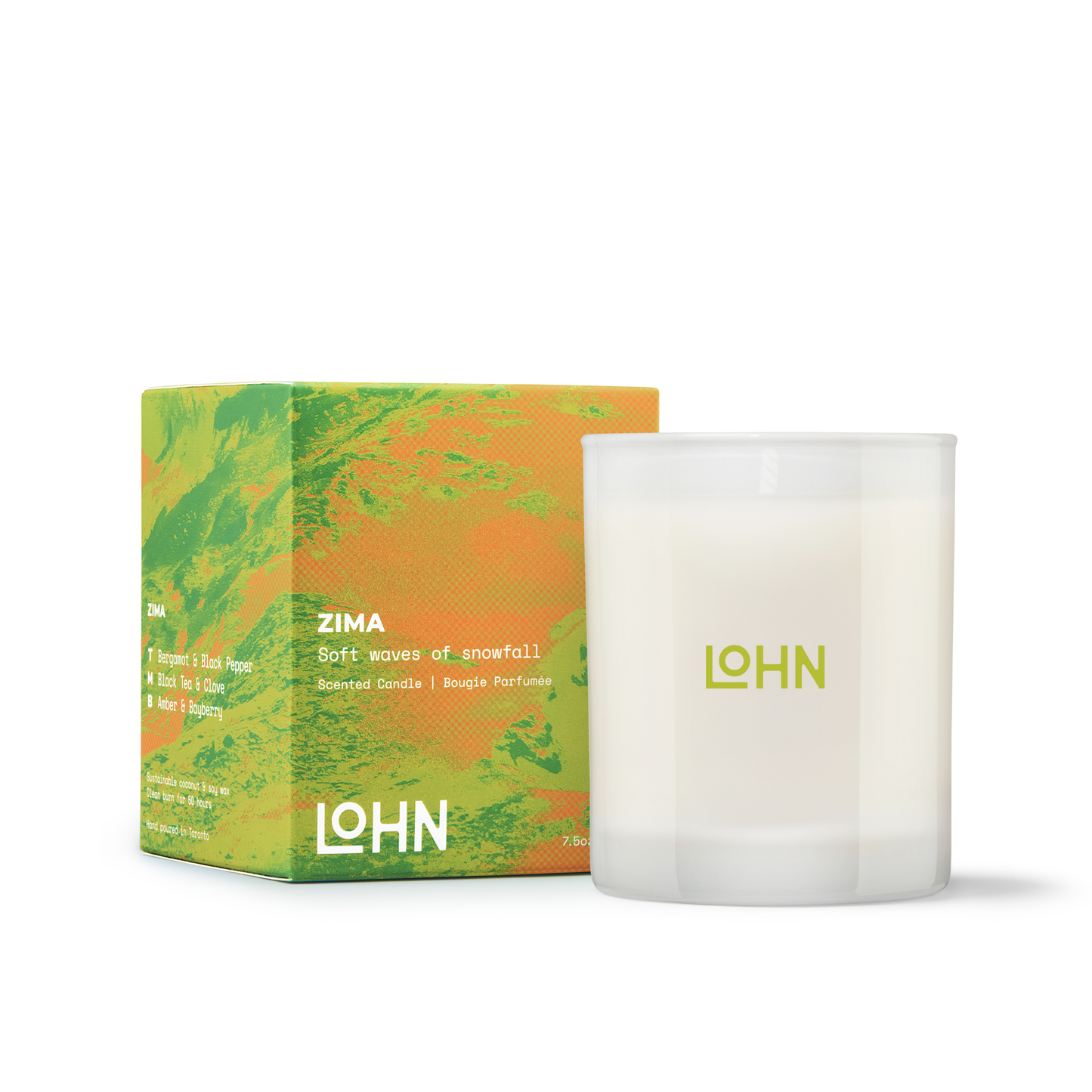 LOHN ZIMA 7.5oz蠟燭 - 佛手柑和紅茶 (Bergamot & Black Tea) (預購)