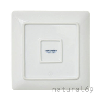 日本製 natural69 正方形碟 HASAMI 波佐見餐具 (cocomarine x Janke) MS24004