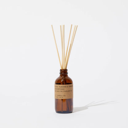P.F. Candle Co. - 柚木與煙草 - 3.5oz藤條香薰