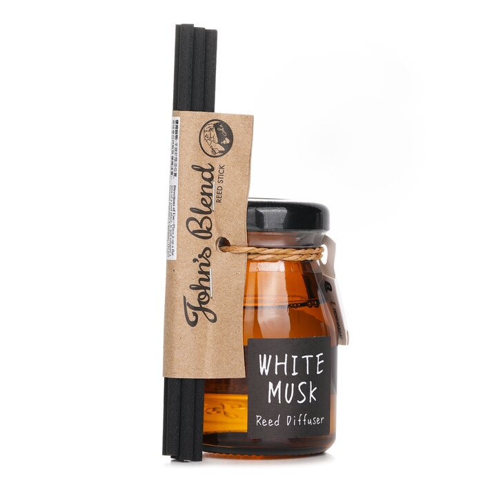John’s Blend 藤條香氛擴香瓶迷你版50ml (白麝香/WHITE MUSK)