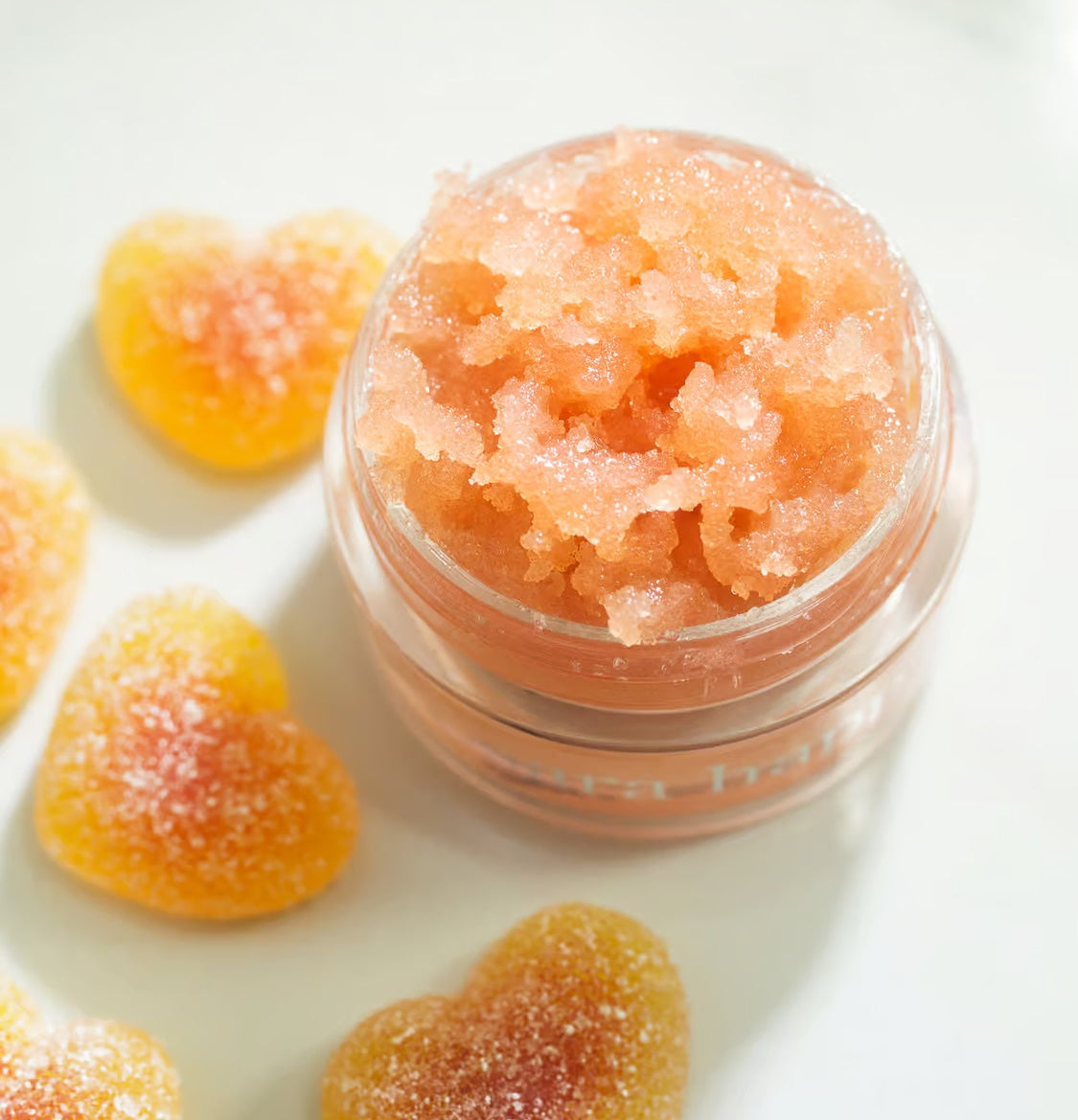 Sara Happ 唇部磨砂膏 - 氣泡桃味 Sparkling Peach